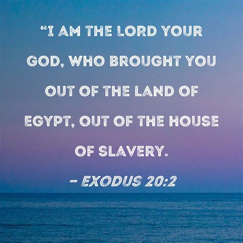 Exodus 20 HLGN .